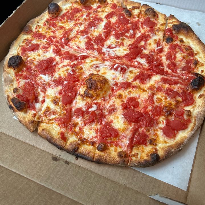 bigdonace's Pizza Review at De Lorenzo's Tomato Pies One Bite