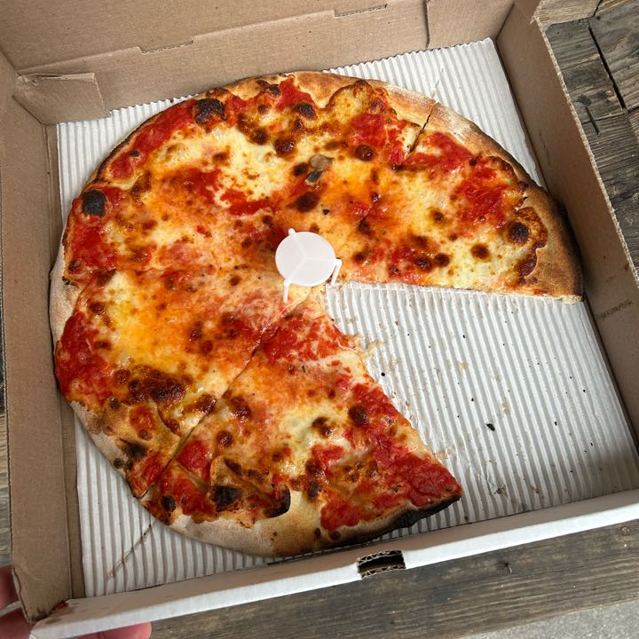 stoolpresidente's Pizza Review at John's of Bleecker Street One Bite