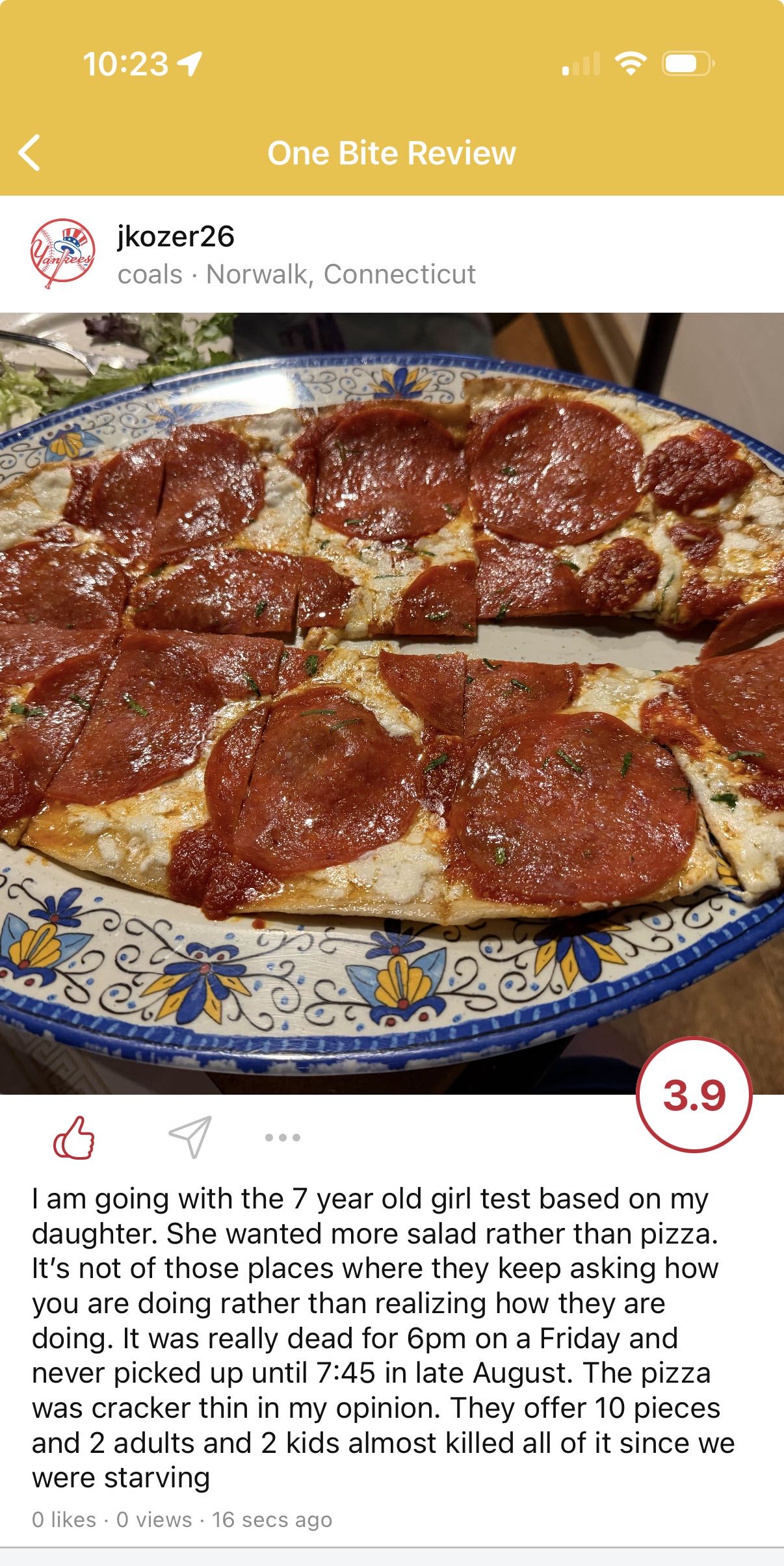Pizza Review