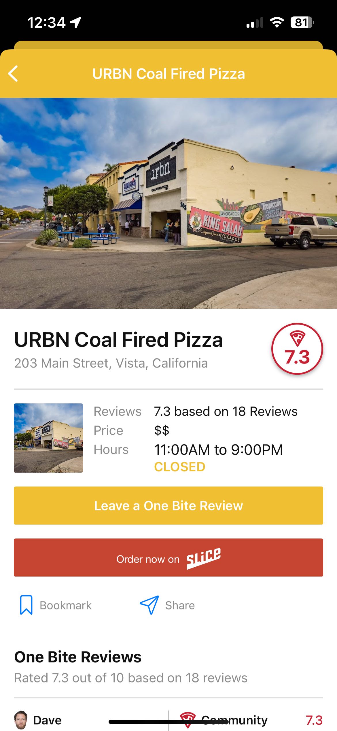 Pizza Review