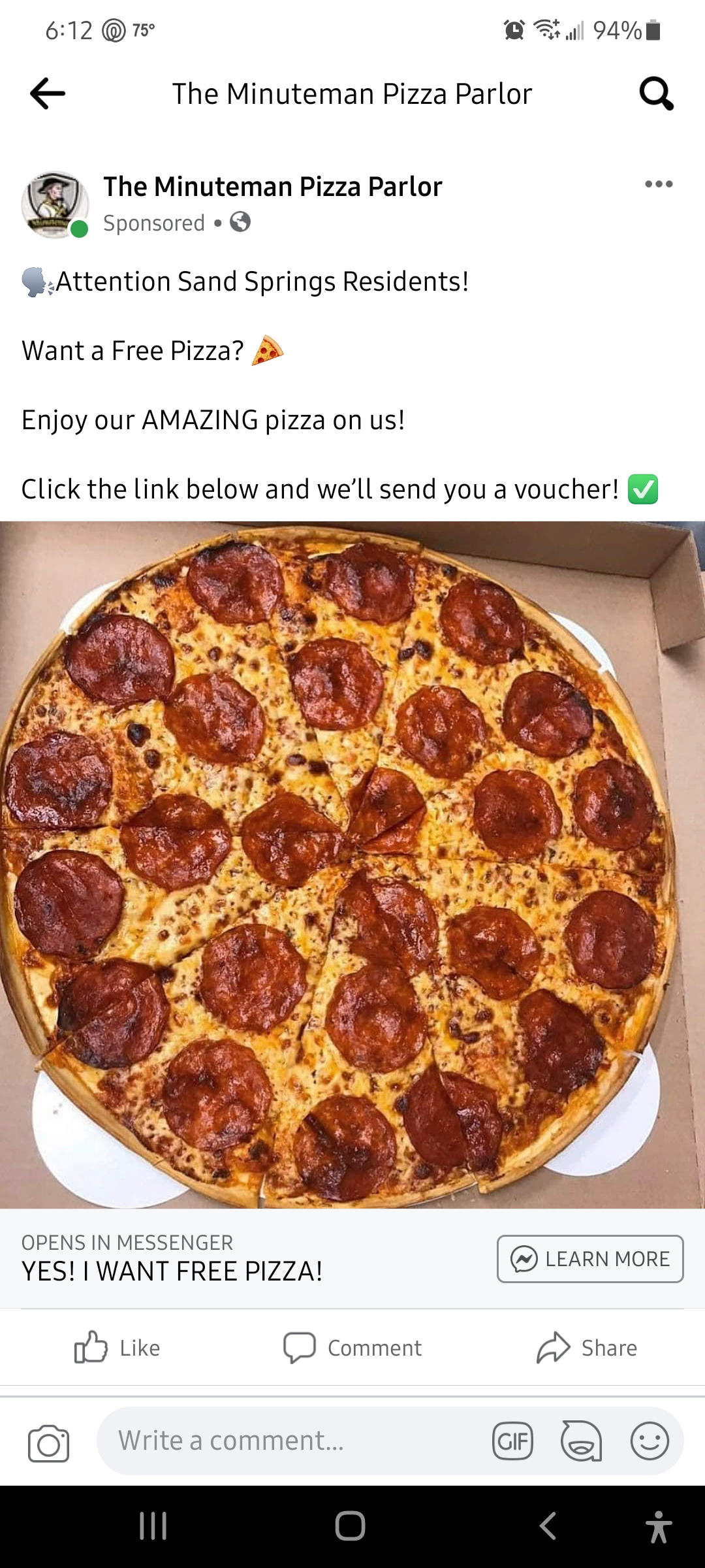 Pizza Review