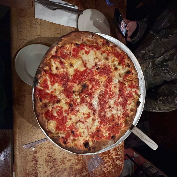 tonymootz's Pizza Review at John's of Bleecker Street One Bite