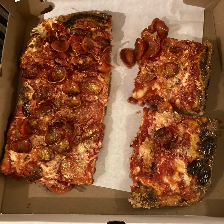 paulfrommontauk's Pizza Review at Brooklyn Square Pizza One Bite