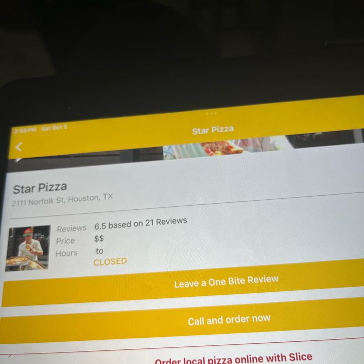 Pizza Review