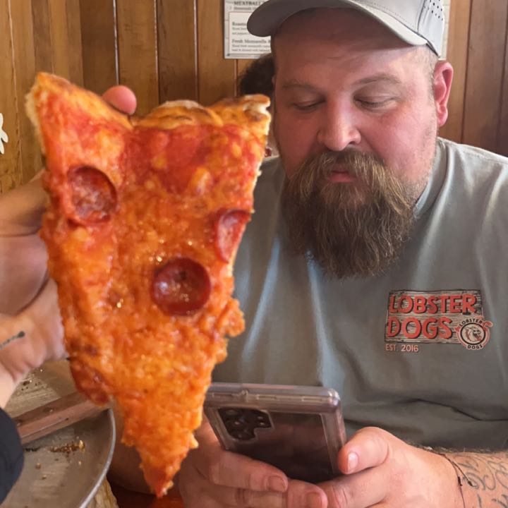 john.yelton's Pizza Review at DeLucia's Brick Oven Pizza One Bite