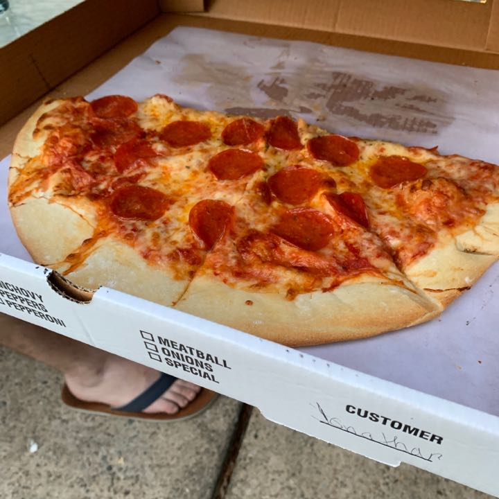 pizzabaron's Pizza Review at Joseph's Pizza One Bite