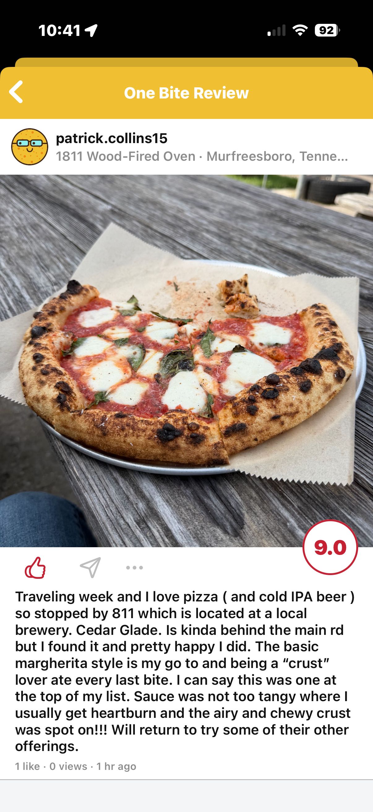 Pizza Review