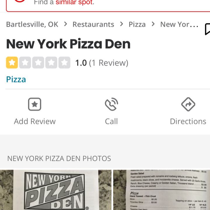 Pizza Review