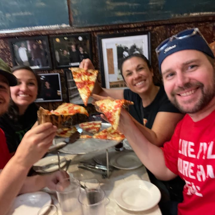eric.dahl's Pizza Review at John's of Bleecker Street One Bite