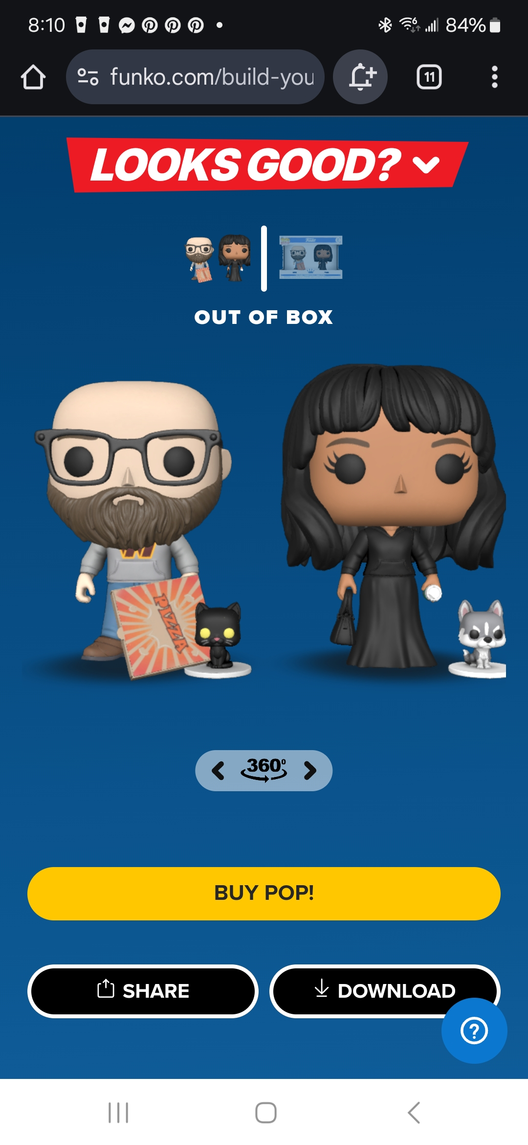 hankpearl on One Bite Pizza App