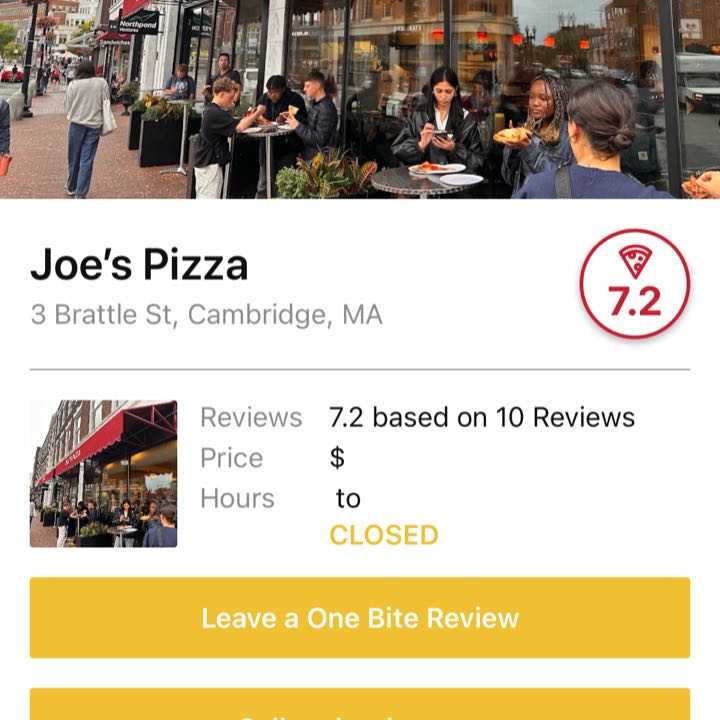 Pizza Review