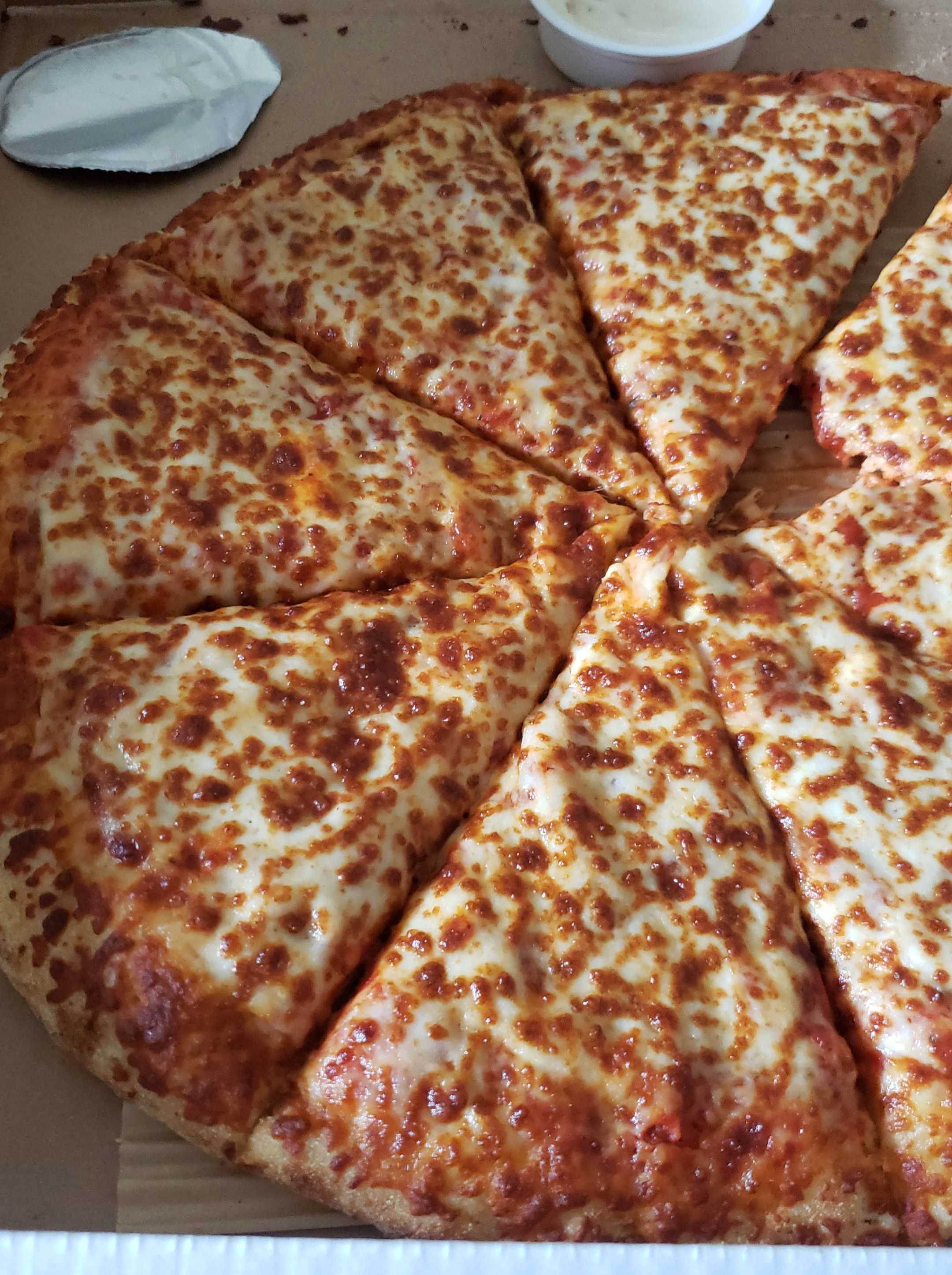 Henry Stevenson S Pizza Review At Papa Joe S Pizza Chicken One Bite