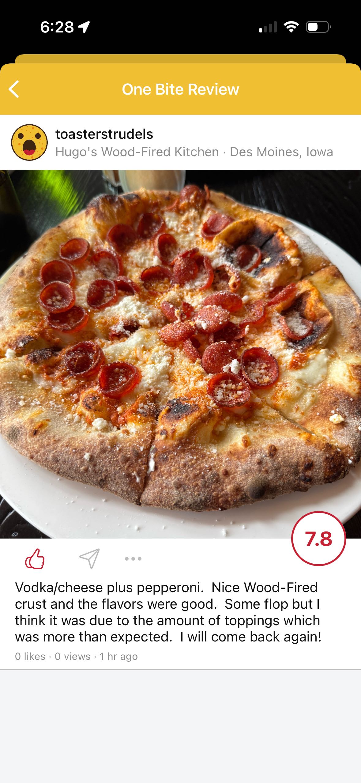 Pizza Review