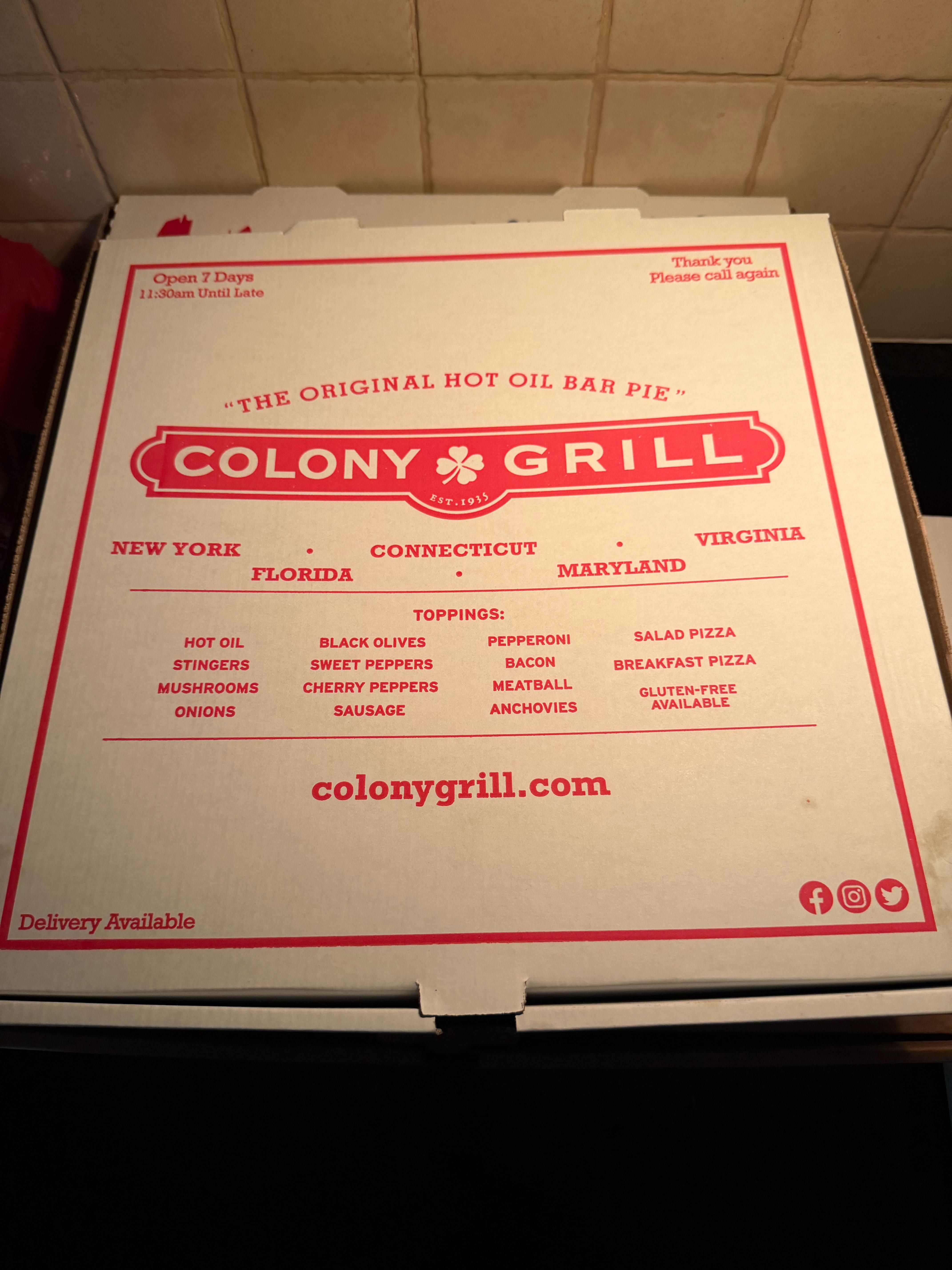 Pizza Review